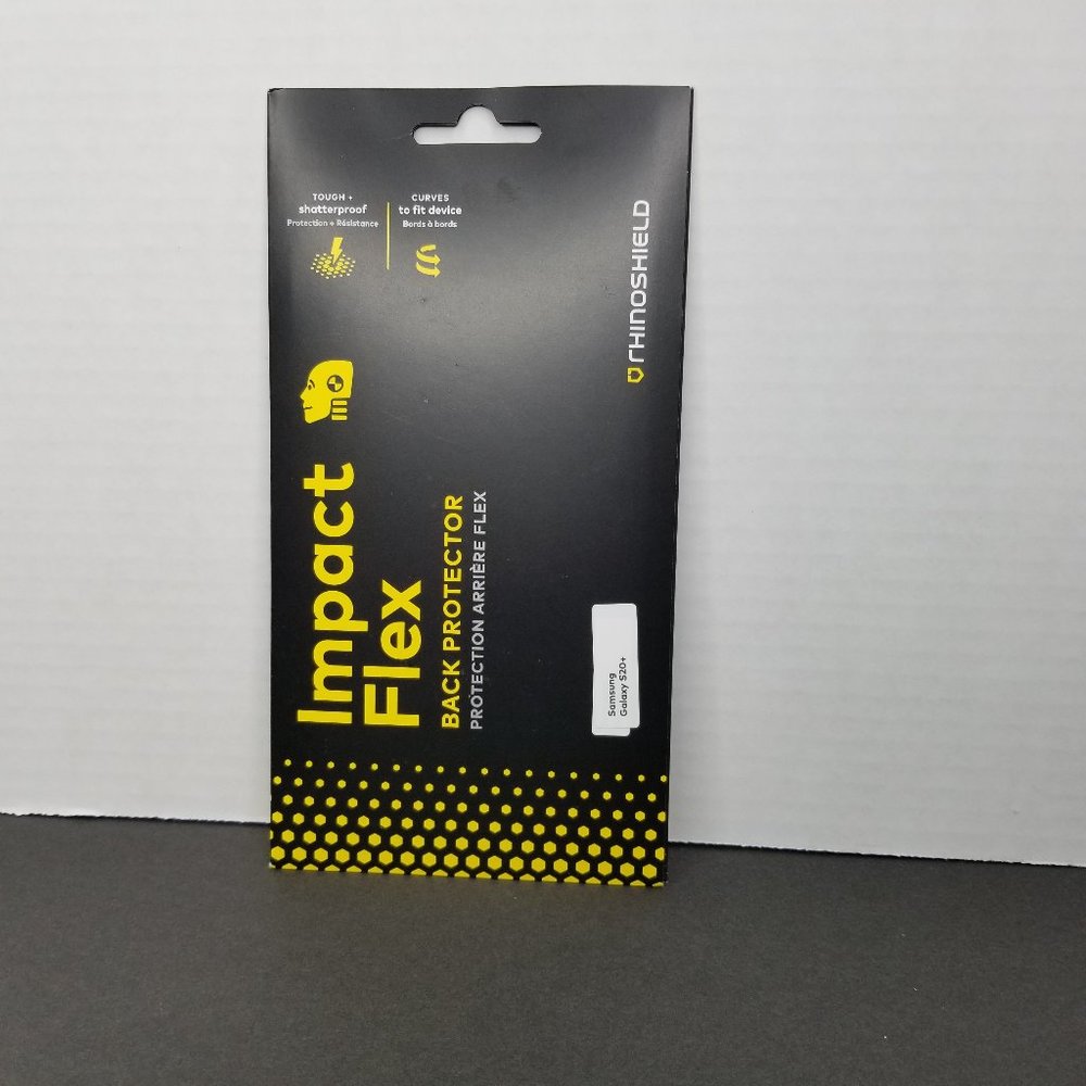 Rhinoshield Samsung Galaxy S20+ back protector impact flex sealed